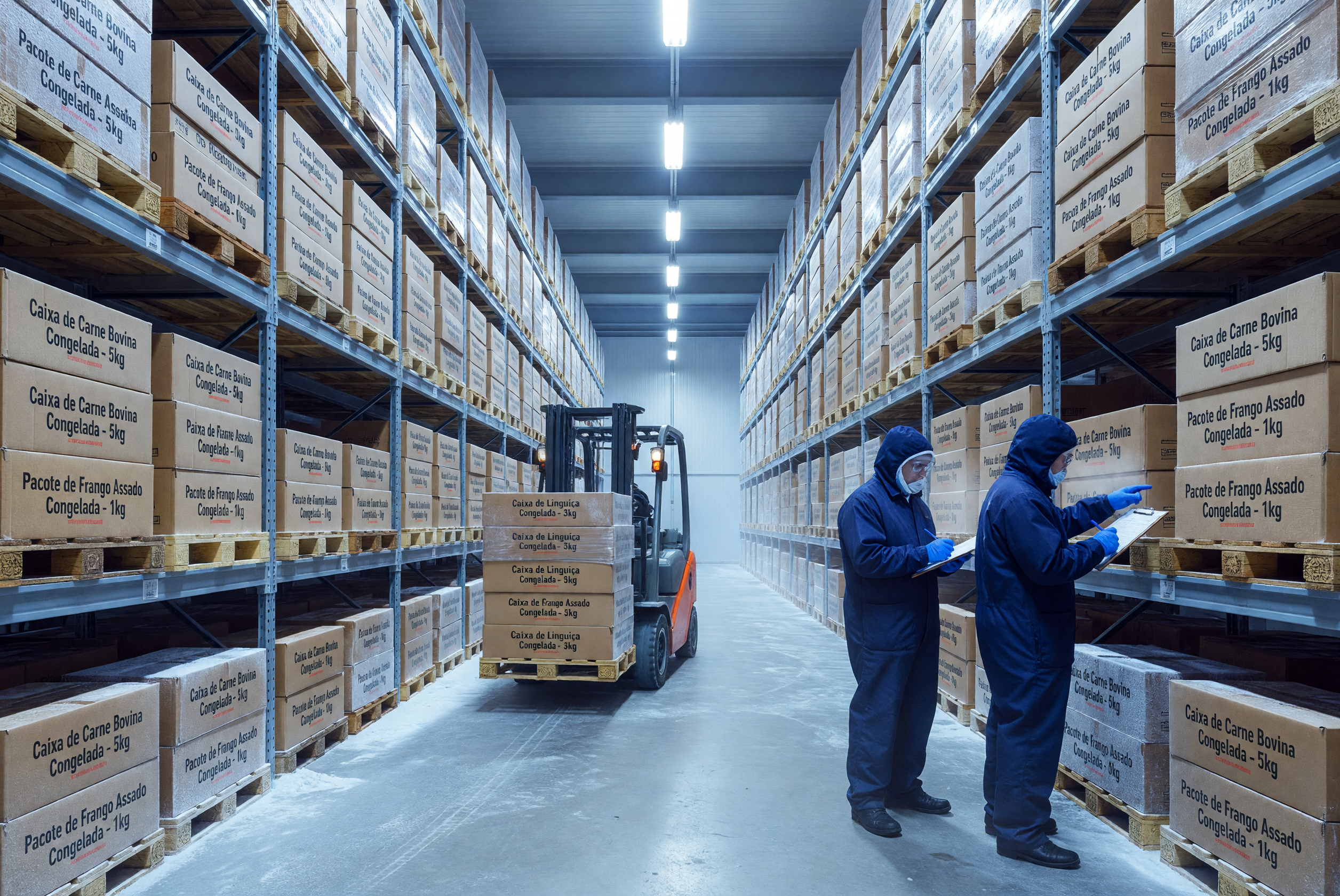 Logística e distribuição de alimentos